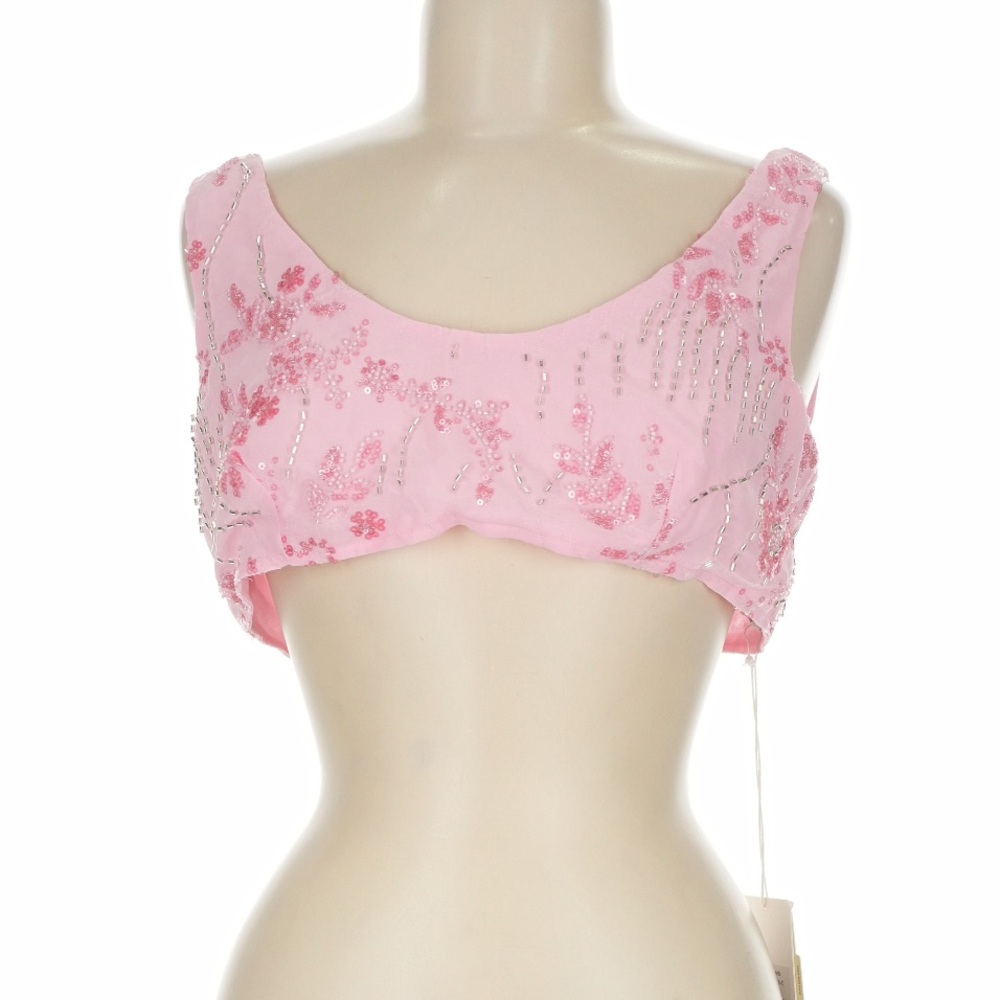 Peppermayo Mercer Sequin Bralette & Shorts set in Pink - Size L - Picture 6 of 12